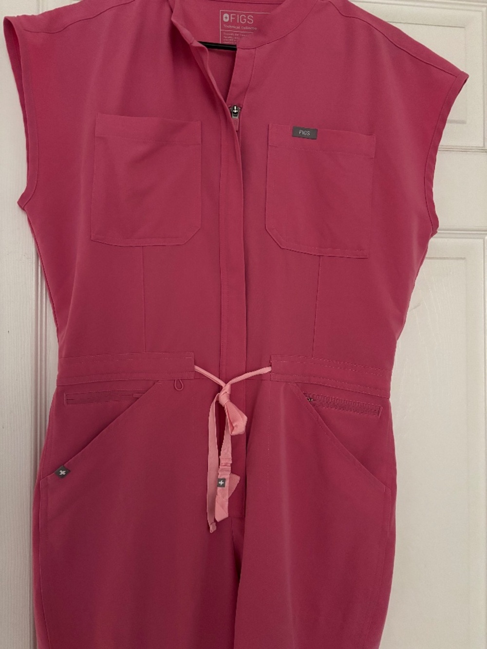 fing pink figs Jogger Scrub Jumpsuit